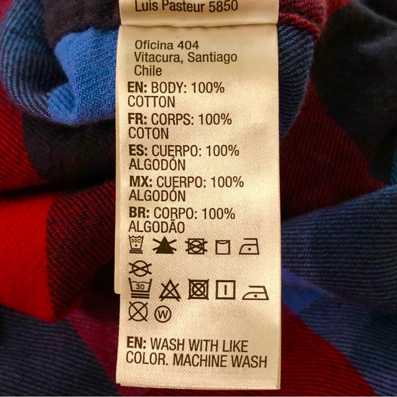 Quicksilver Plaid ButtonUp Longsleeve Flannel Chest Pocket Curved Hem Size Small - Picture 6 of 16